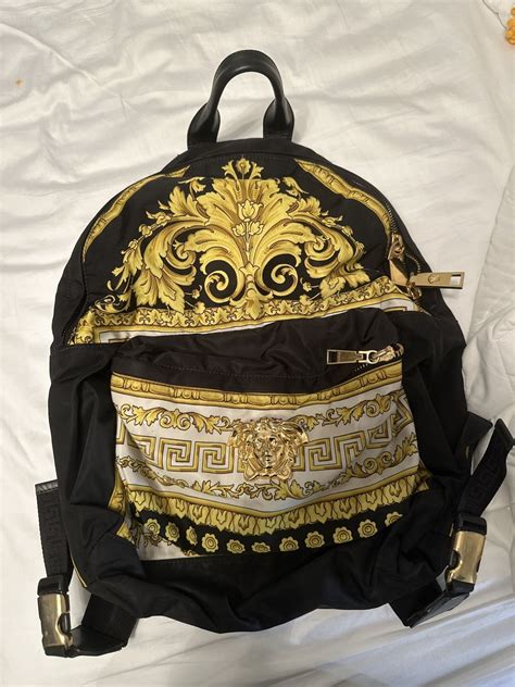 versace palazzo backpack|versace backpack price.